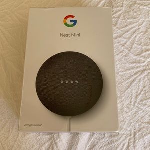 Nib Google nest mini charcoal